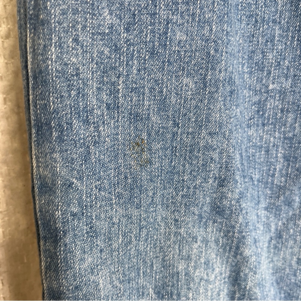 Vintage Maxi Denim Skirt Jay Jacobs Button Front Pencil Jean 90s Faded USA Jr 13 - Picture 14 of 16